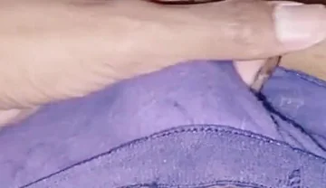 Slim and Skinny Sissy Femboy Masturbating in Sister's Pantie