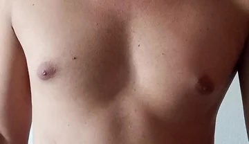First Time Smelling Red Swim Trunks