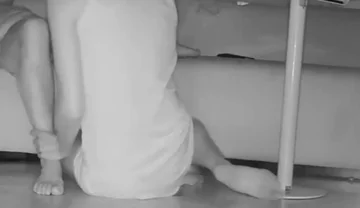 Horny Stepson Seduces His Stepdad, Caught on Night Vision Cam - Part 2