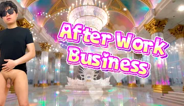 Another Work Being Done After Office with the Help of Another Colleagues