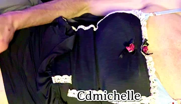 Cdmichelle Wearing Wifes Lingerie Super Cum Every Where