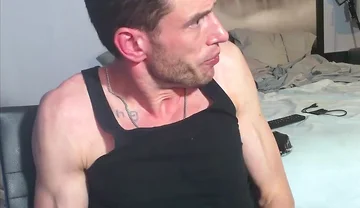 Big Load at the End, Intense Eyes Facial Expression Throughout