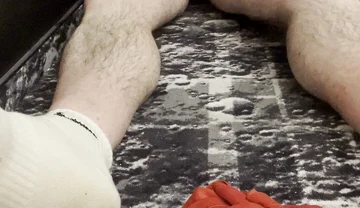 Coach Karl Feet White Socks and Bare Balls [5834]