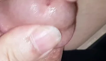 Dani Leg Fountain Cum on Tan Pantyhose