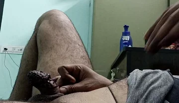 Indian Desi Man Enjoy Shower and Sex