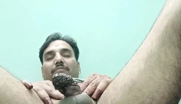 Indian Desi Man Enjoy Shower and Sex