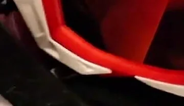 Gearhead in Mxhelmet Sucking Dick