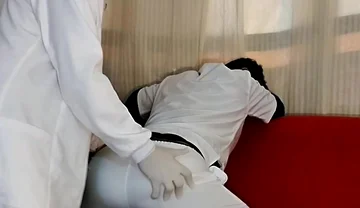 Unexpected Touch Exam: I Was Excited by the Nurse on Duty and Couldn't Hide It - 1