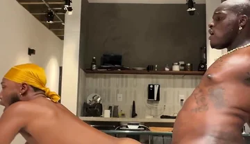 Big Black Older Man Fucking Younger Black