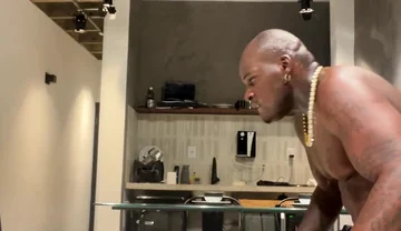 Big Black Older Man Fucking Younger Black