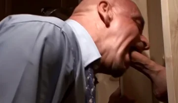 Jonathan Jarrett In Kneels And Worships Cocks While Others Jerk Theirs