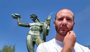Praising Tiny Cock on Vacation