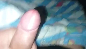 German Uncut Cock Masturbate After Work