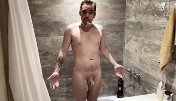 He Used My Dick as a Golden Shower to Wash off the Foam