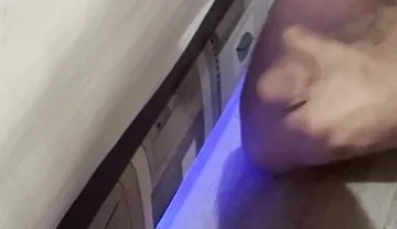 Young Meat Fucking a Fleshlight and Cumming Hard. Moaning, Twitching, Intense Orgasm
