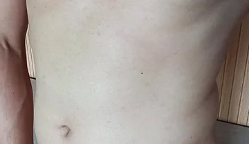 White Boy Shows Chests