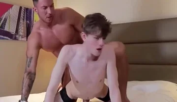 Young Lad And Stepdaddy Stepdaddy Are Having Sex