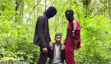 cocksucker crusing and double cum loads