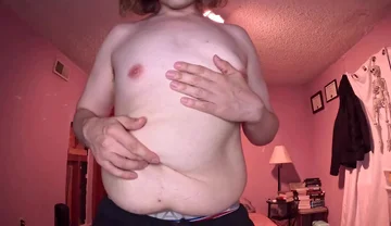 I Play with My Belly and Nipples - Lotion, Belly, & Nipple Video