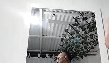 Cum in Front of the Mirror