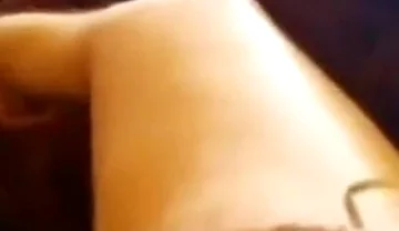 Hands-free Orgasm with a Vibrator Attached to My Dick