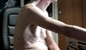 Final Moments From Web Show with Slo Mo Cumshot