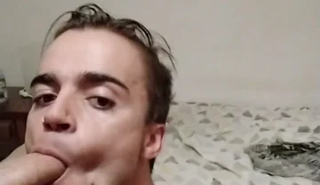 My Friend Sucks My Dick and Swallows My Cum