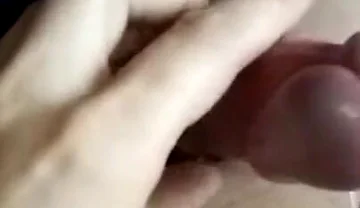 A Slow-motion Shot of My Ejaculation