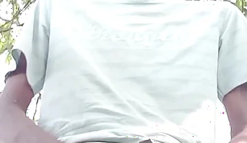 Outdoor Masturbation and Cumming