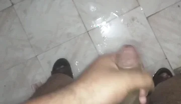 Young Desi Boy Masturbates in Washroom