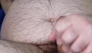 Hairy Uncut Edging Stepdaddy