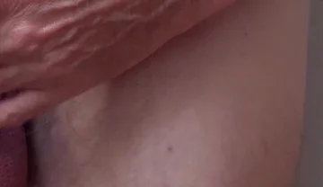 Naked Close up Uncut Cock Slow Masturbation Session, Drooling Creamy Cum on Desk - Rockard Stepdaddy