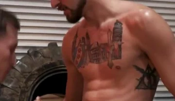 NextDoorRaw - Isaac Parker restrained & dildo fucked