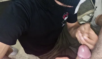 The Pizza Delivery Guy Is Eating My Cum on the Doorstep, and It's Shocking and New and Amazing!