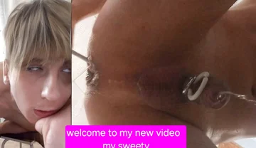 Hot Twink Squirt Powerfully From an Anal Orgasm From Two Angles