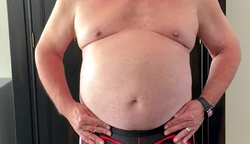 Wresting Coach Modeling Uniform