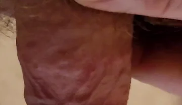 Watch a Small Hairy Cock up Close