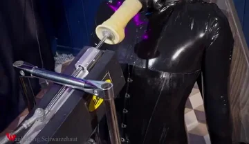 Rikki Drone Training Steel Plug, Vibrating Toys, Gas Mask & Intense Sensory Overload