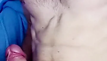 The guy really wants to excite you and jerks off his big cock 2 videos