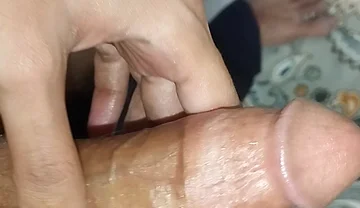 Indian Boy and his shaking dick