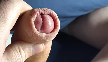 Solo Cumshot, After a Long Day, White Socks, Uncut POV