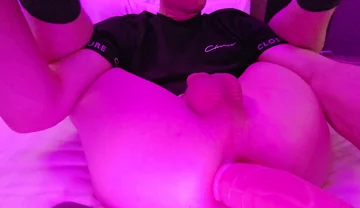 Teen Being a Slut with His Boy Pussy