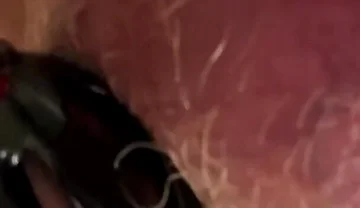 Pissing with a Cock Cage on