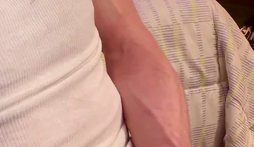 Watch as I Jerk off with Beater on Bust Big Close up of It