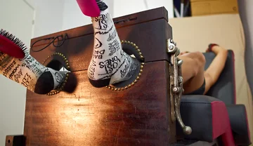 A Pet Eager to Be Tickled