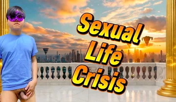 Relieving Himself in the Park with the Help of Stranger