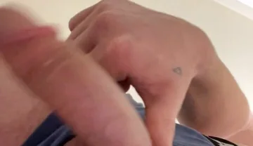 Stroking My Flaccid Cock