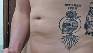 Chubby Showing off Naked Fell on the Net