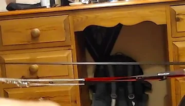 Self Bondage Breath Play and Spanking