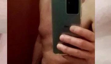 Hot Guy Nico Cums Hard Watching Hard Cock Selfie